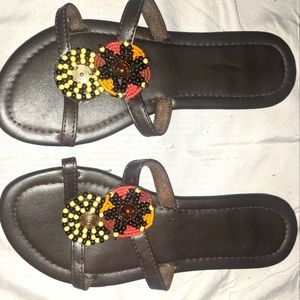 Avon Flat Sandals 6.5